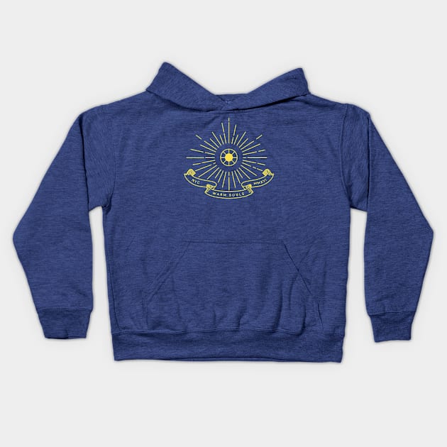 Warm Souls Kids Hoodie by adamschwartz